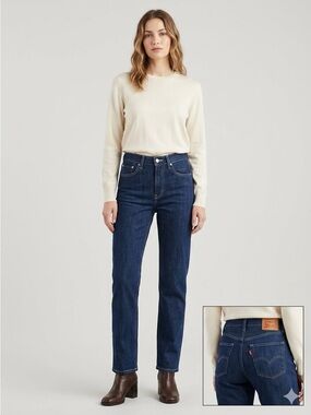 Levi's Middy Straight Jeans Size 37